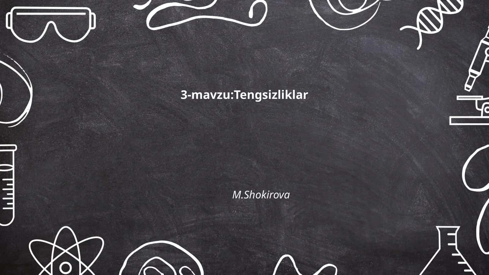 Chiziqli Tengsizliklar