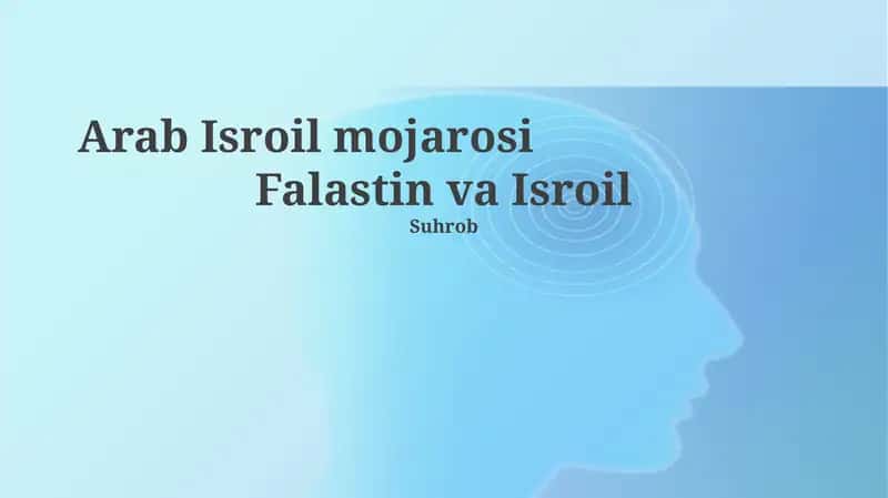 Arab-Isroil mojarosi: Tarixiy asoslar
