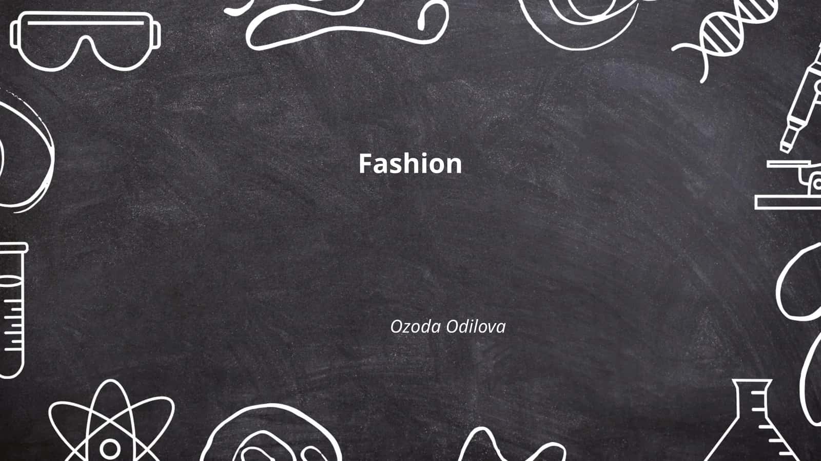 O'zoda Odilova Fashion Course