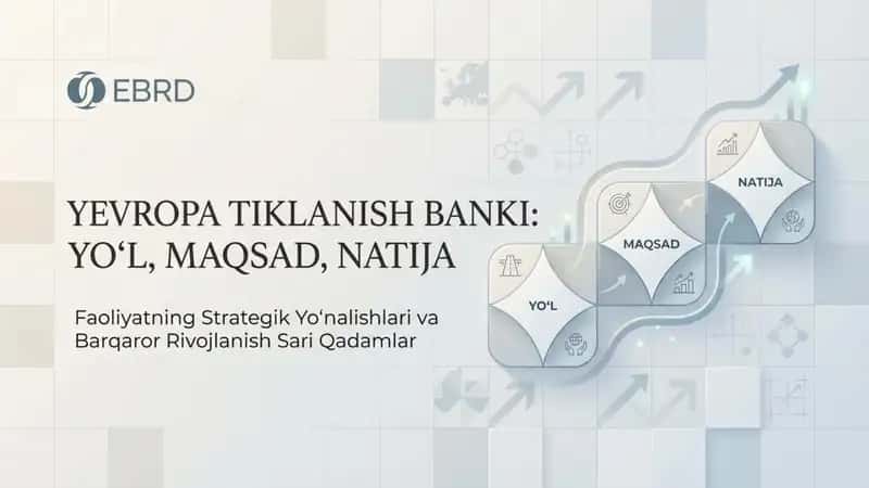 Yevropa Tiklanish Banki: Yoʻl, Maqsad, Natija nomli 17 betlik taqdimot