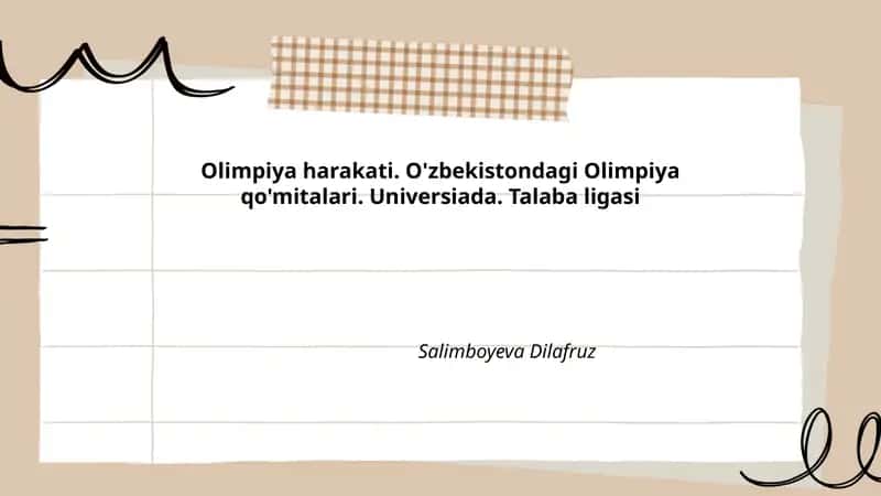 Olimpiya harakati