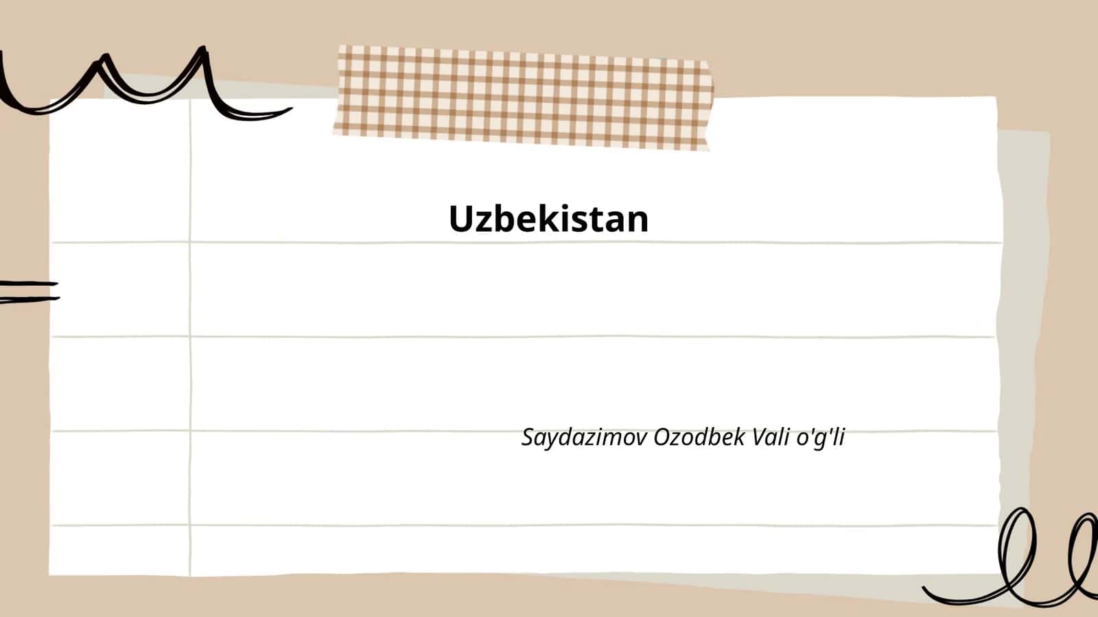 History of Uzbekistan
