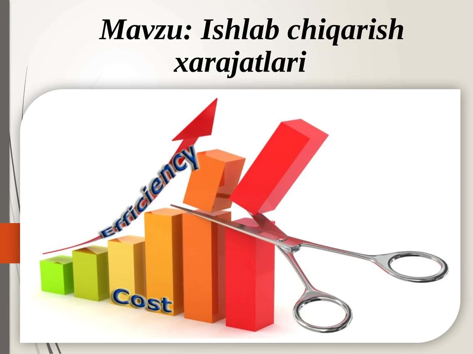 Ishlabchiqarishxarajatlari