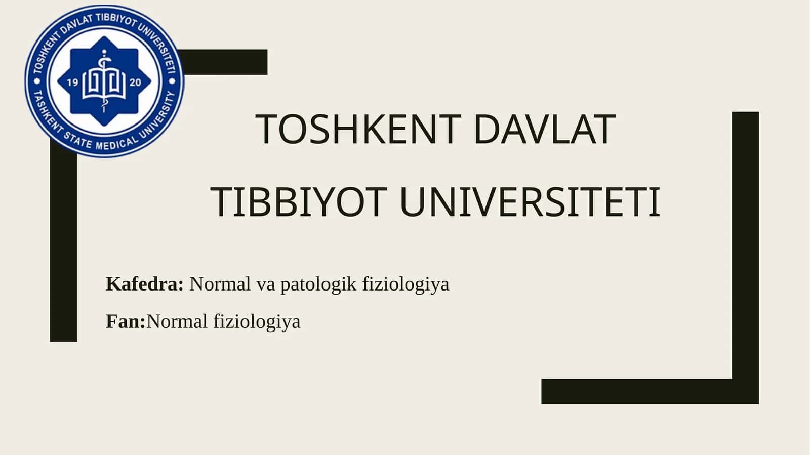 Ayiruv tizimining fiziologiyasi