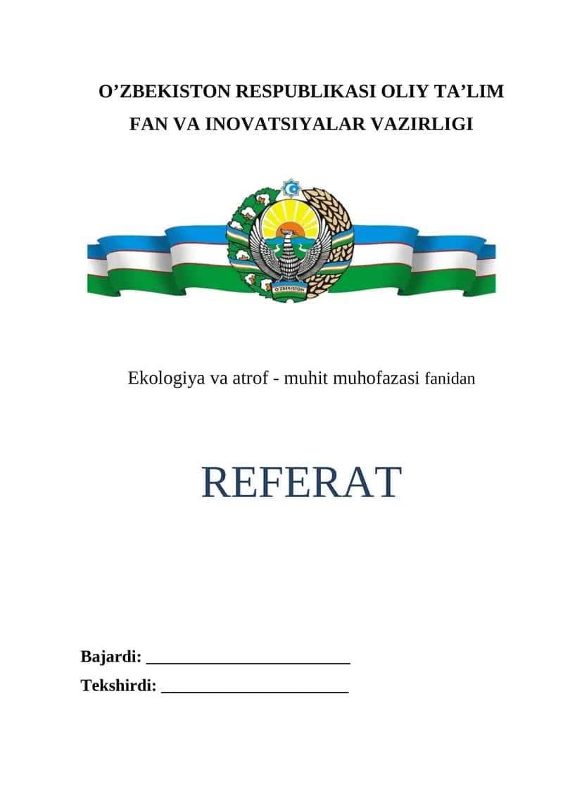 Iqlim o'zgarishi va ekologik moslashuv