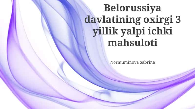YaIM (Yalpi Ichki Mahsulot)