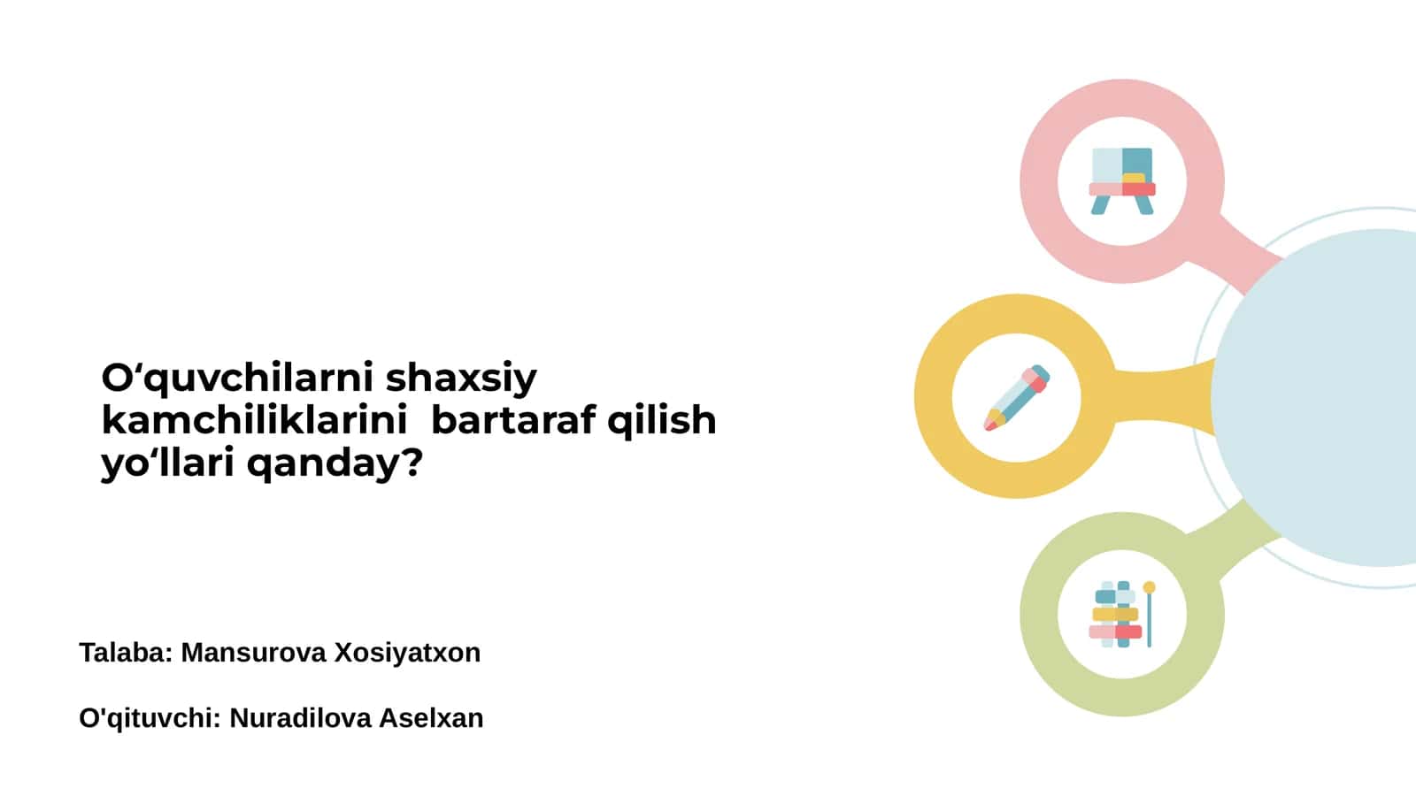Shaxsiy kamchiliklar