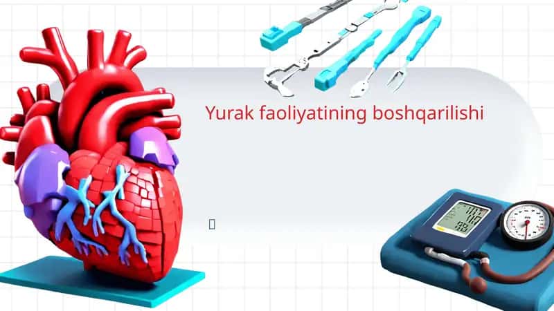 Yurak ritmini nazorat qilish metodlari