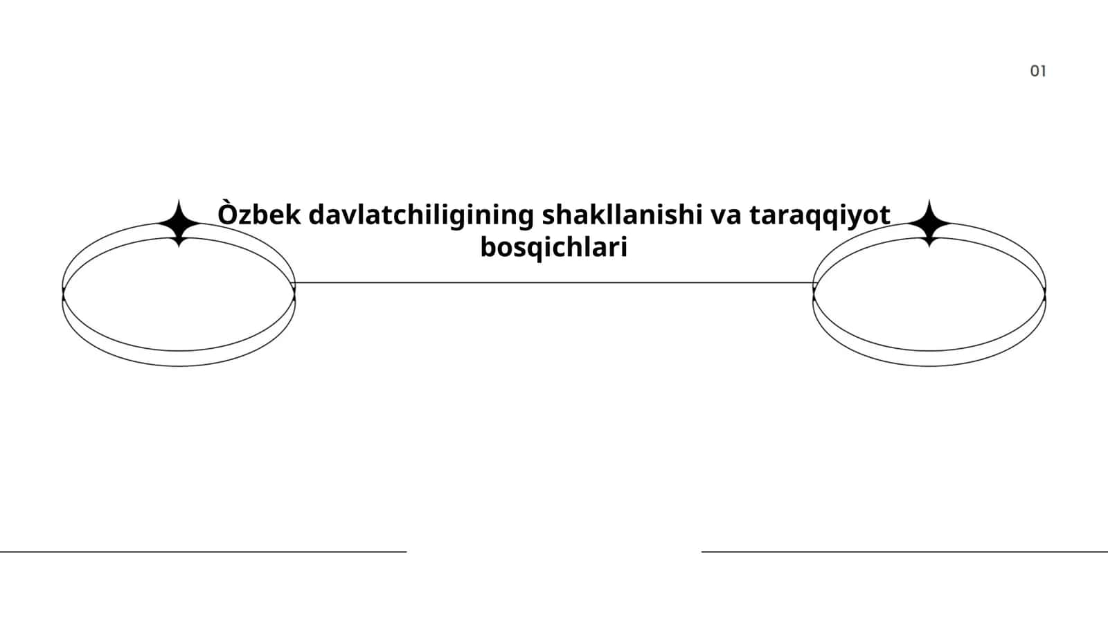 Òzbek davlatchiligining shakllanishi va taraqqiyot bosqichlari