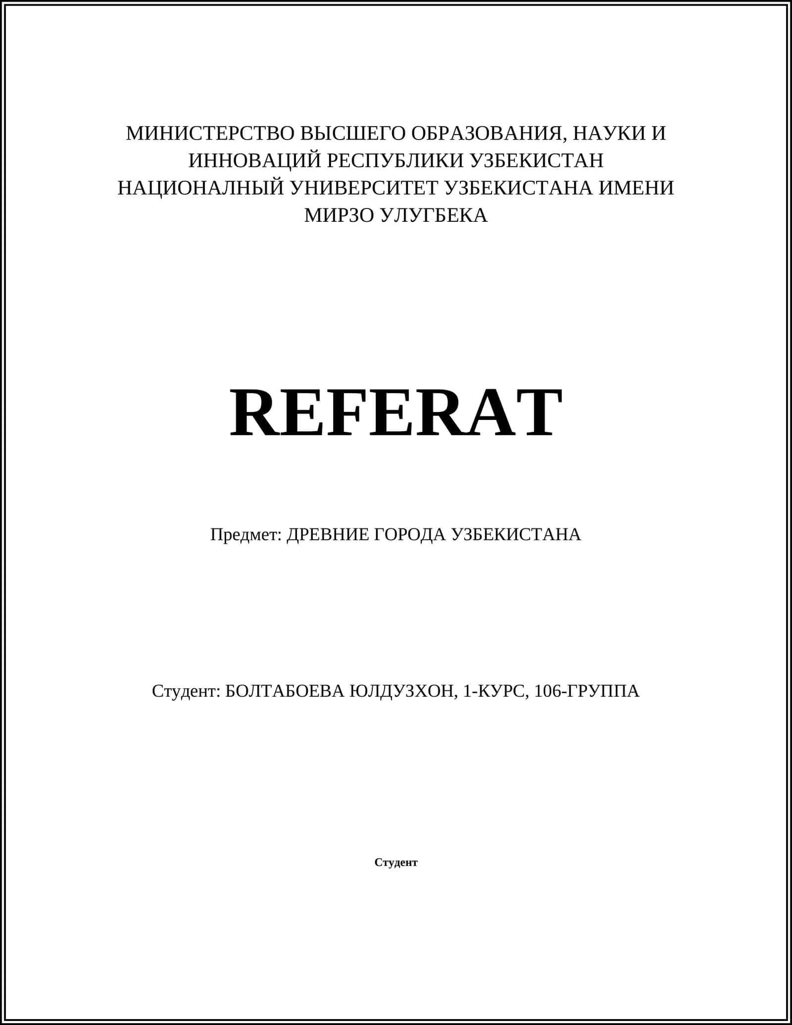 REFERAT