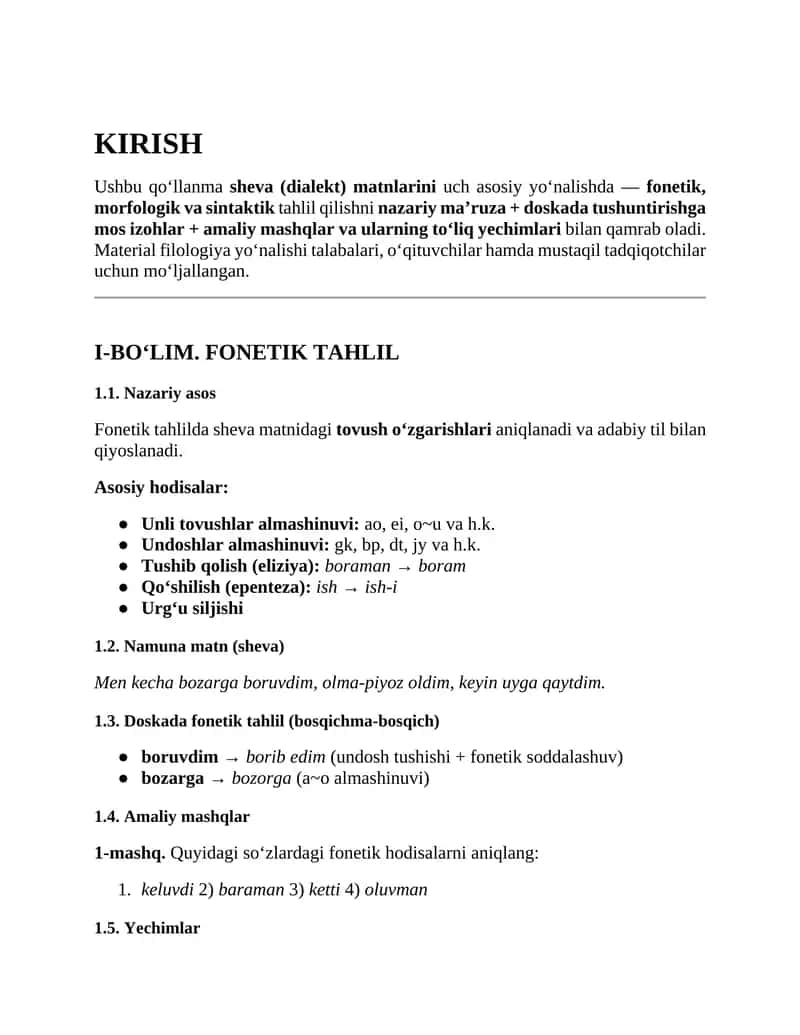 Fonetik tahlil qilish