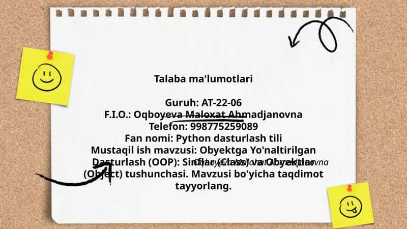 Python dasturlash tili