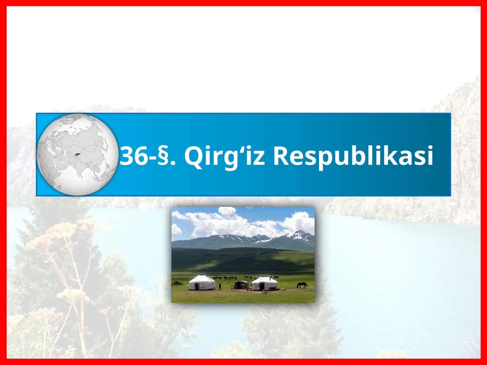 Qirg'iziston Respublikasi