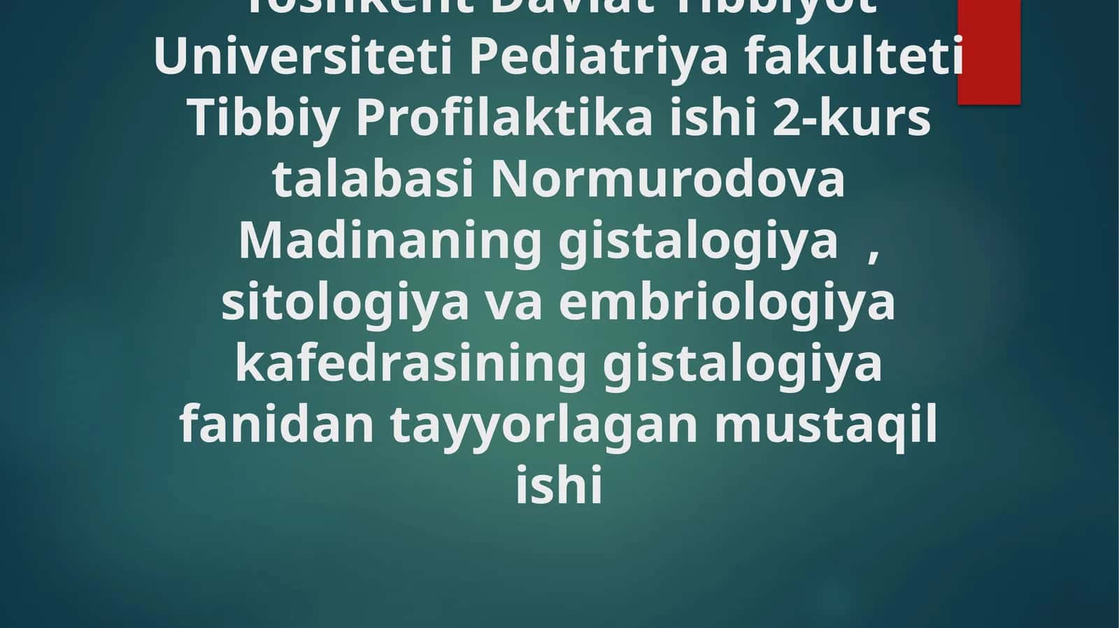 Buyrakning yuksaglomerulyar apparati sitofiziologiyasi