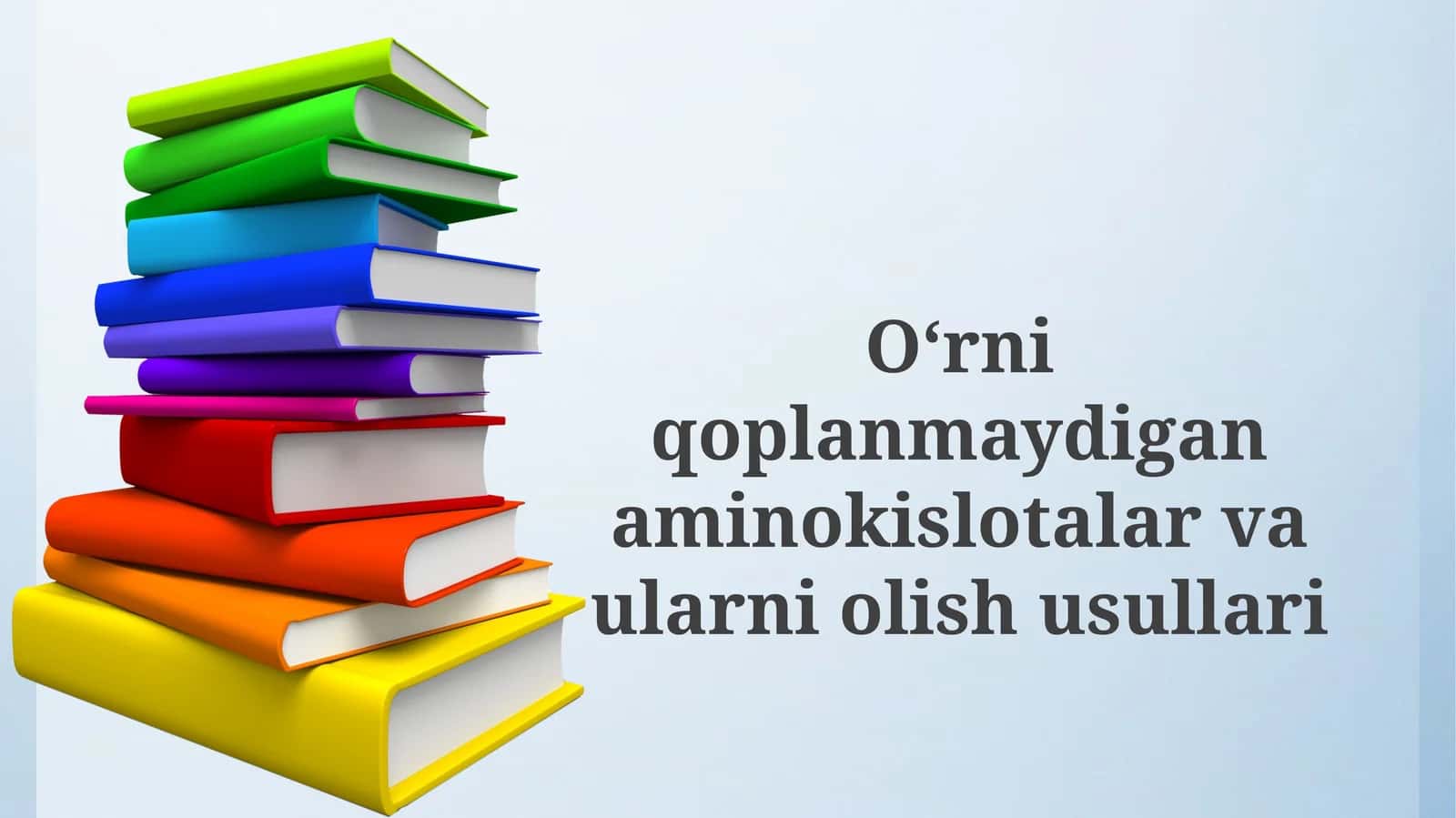 Muhim aminokislotalar: Ta'rif va ahamiyat