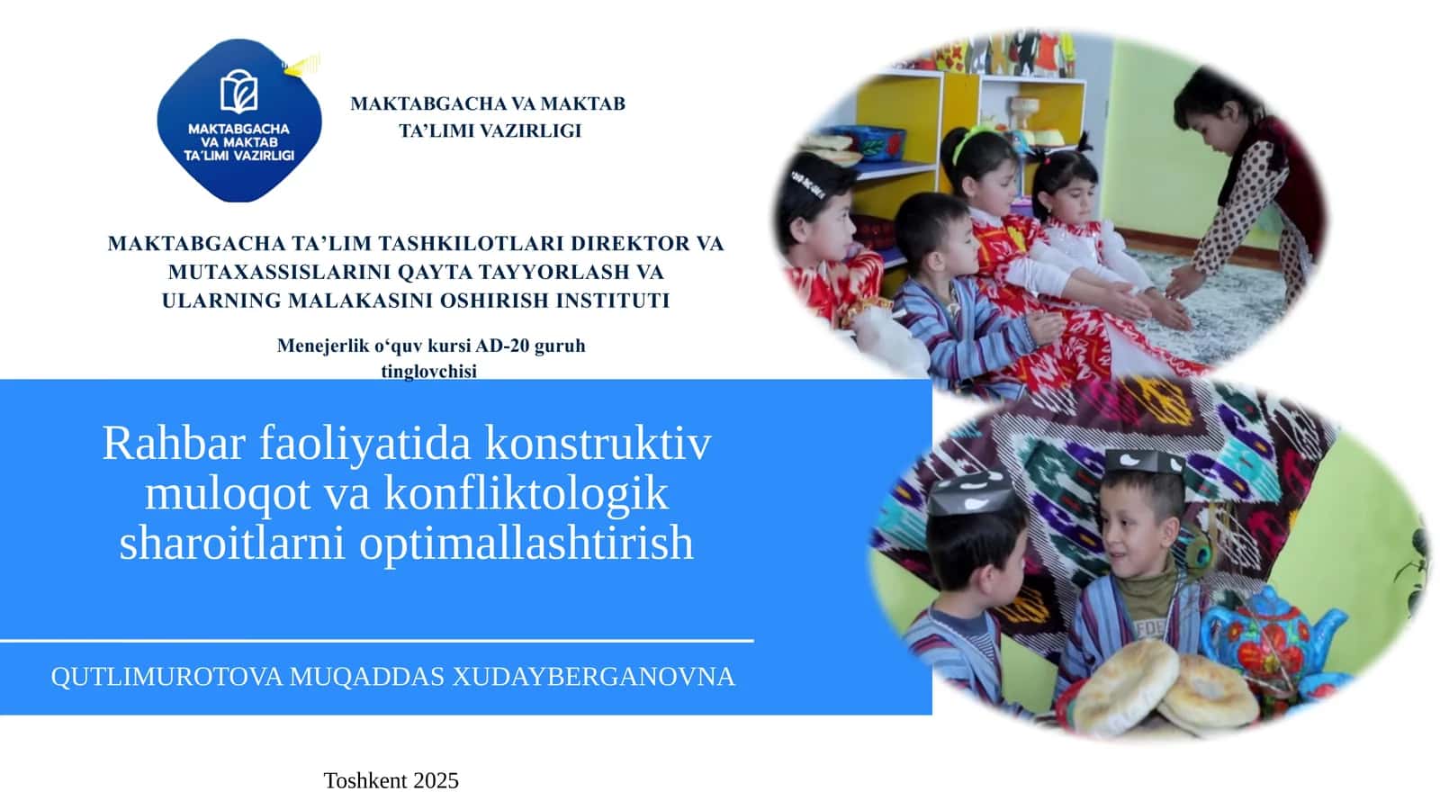 Rahbarlikda konstruktiv muloqot