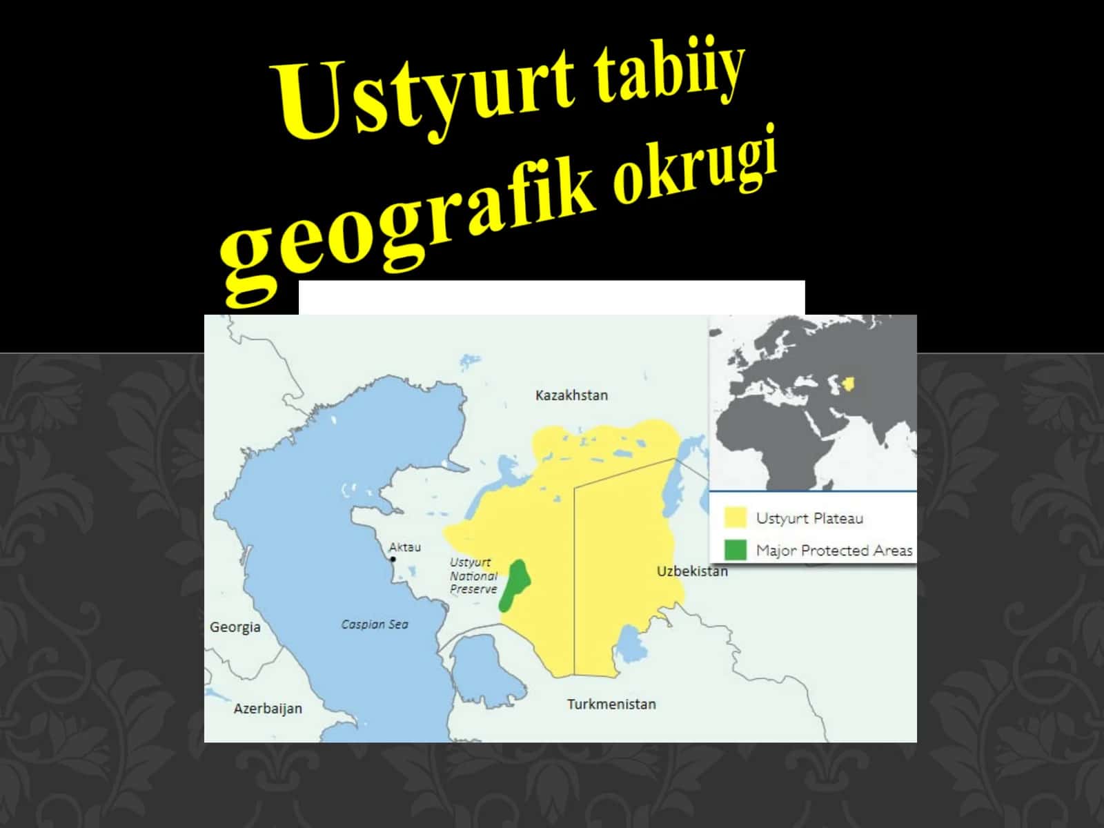 Ustyurt tabiiy geografik okrugi