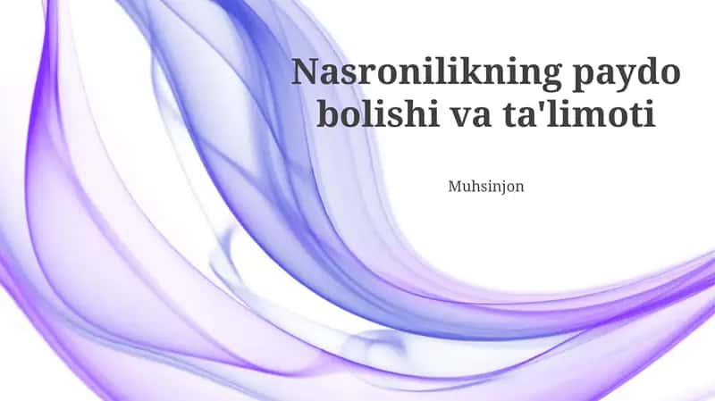 Nasronilikning [Hudud nomi]ga kelishi