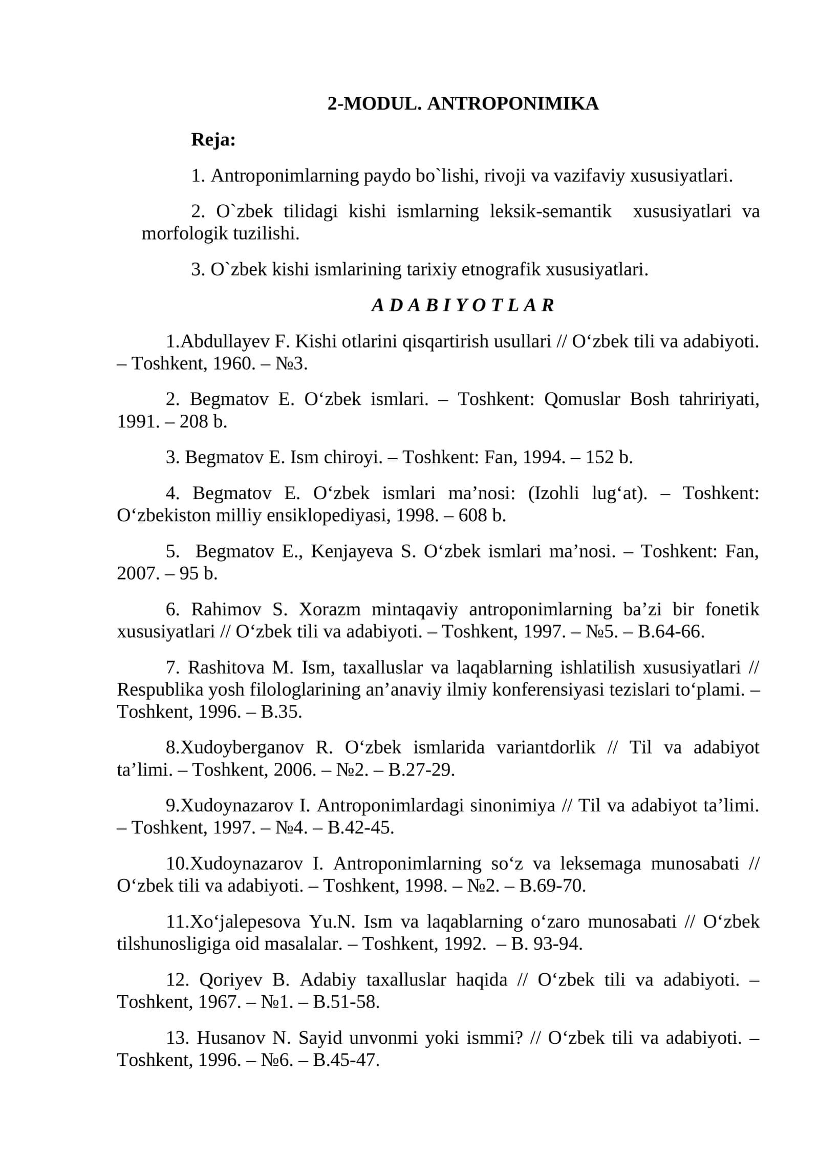 2-MODUL. ANTROPONIMIKA