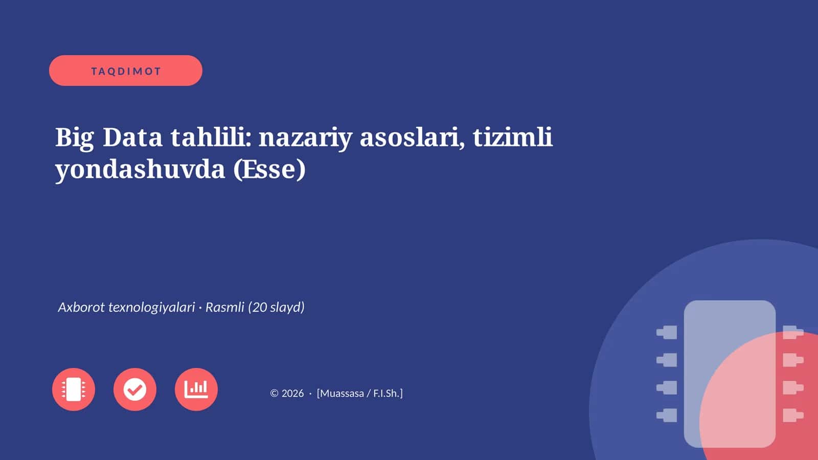 Big Data tahlili: nazariy asoslari, tizimli yondashuvda