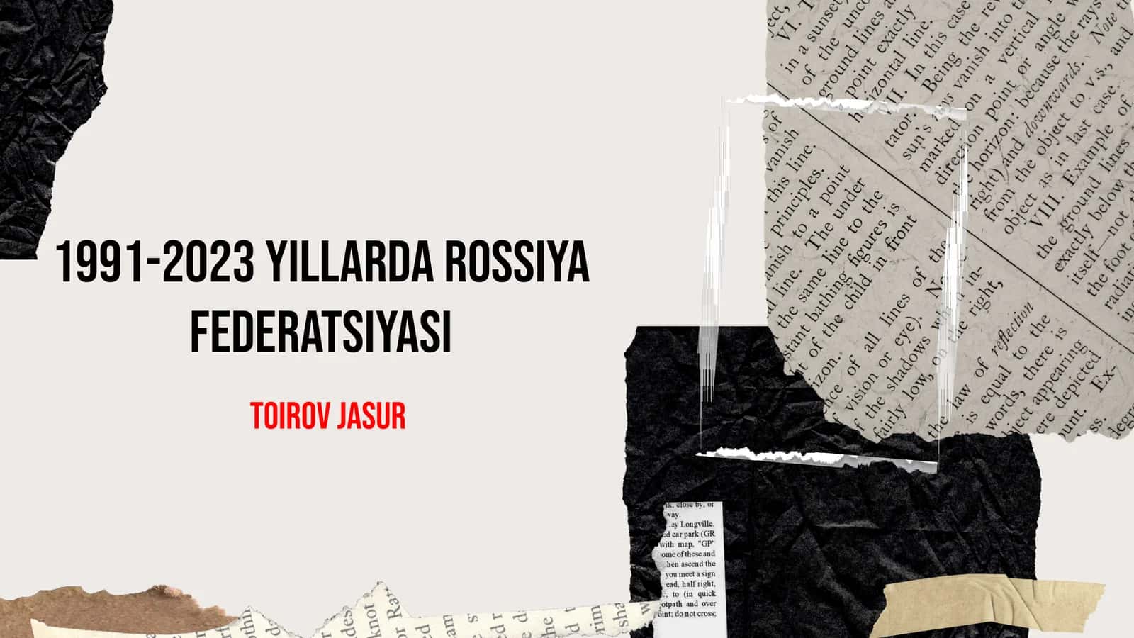 Sotsializm inqirozi va SSSRning qulashi