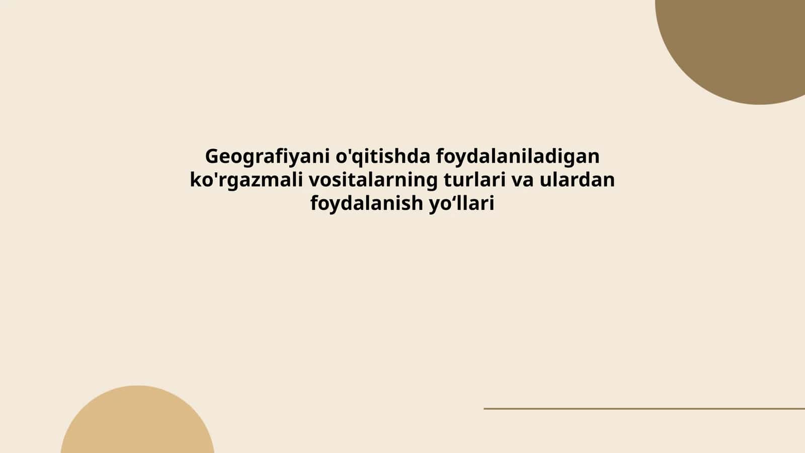Geografik kartalar