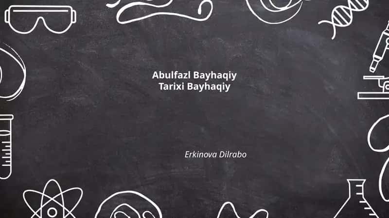 Tarixi Bayhaqiy