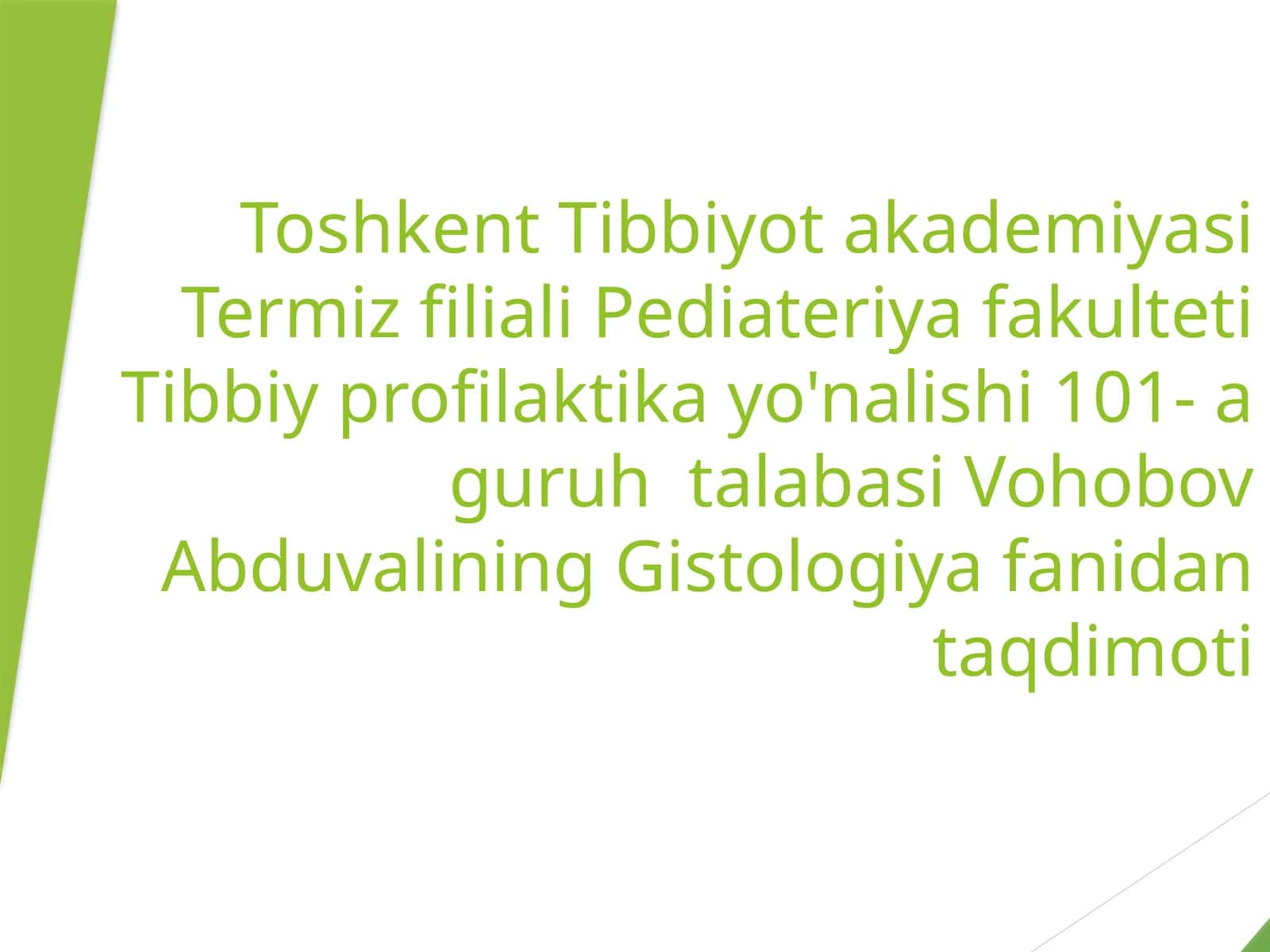 Gematopoez nazariyasi