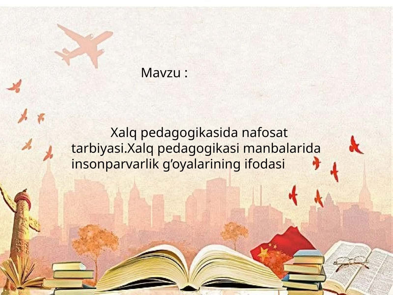 Nafosat Tarbiyasi Asoslari