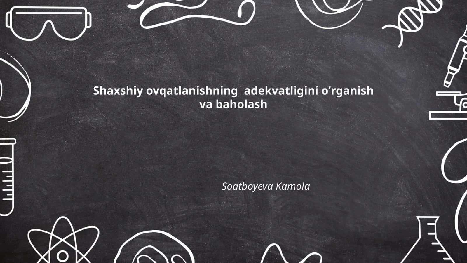 Shaxsiy ovqatlanishning biologik asoslari