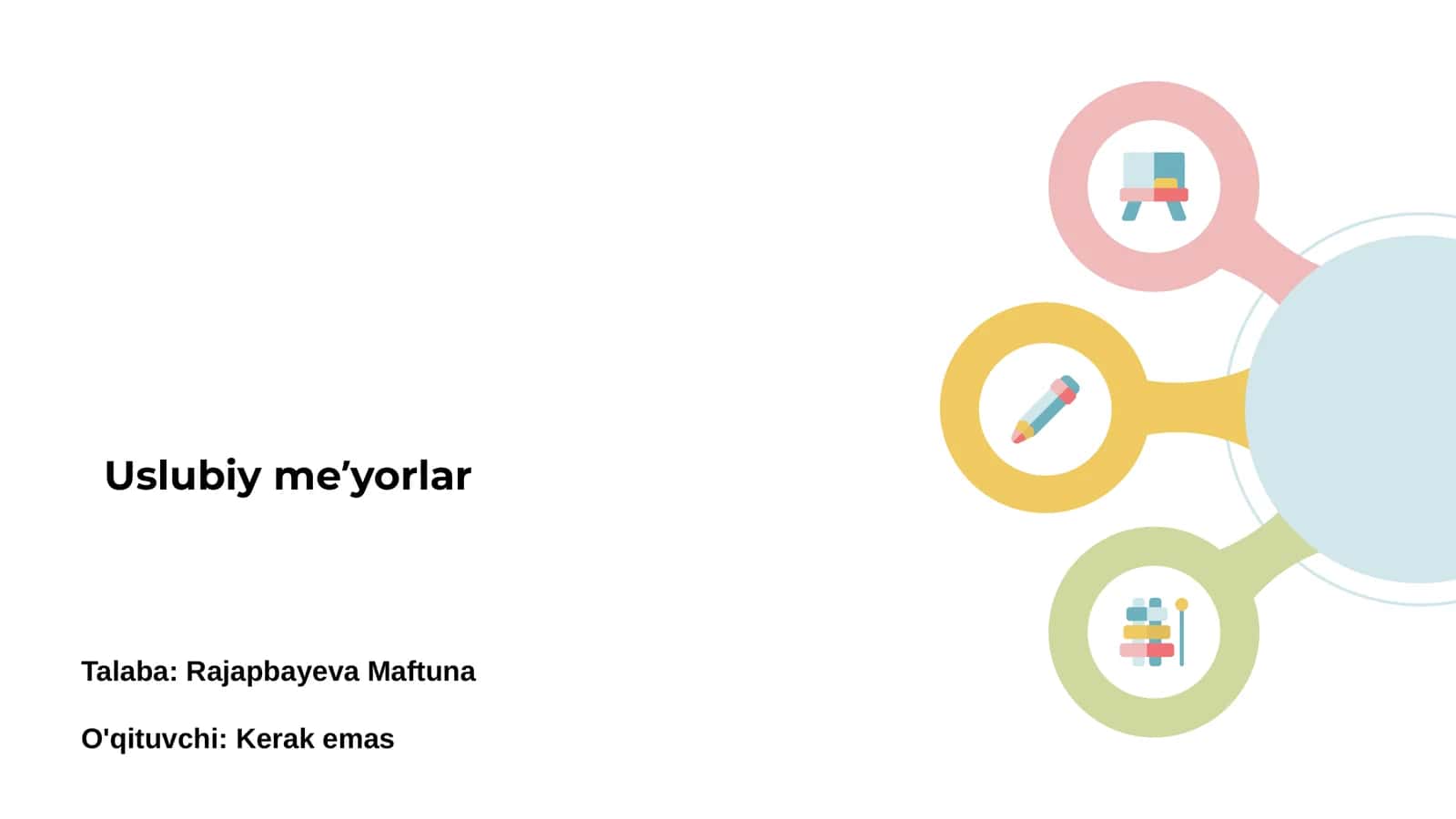 Uslubiy meʼyorlar