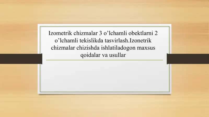 Chizma geometriya kursi