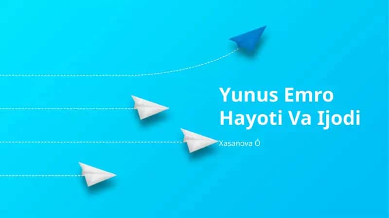 Yunus Emro Hayoti Va Ijodi