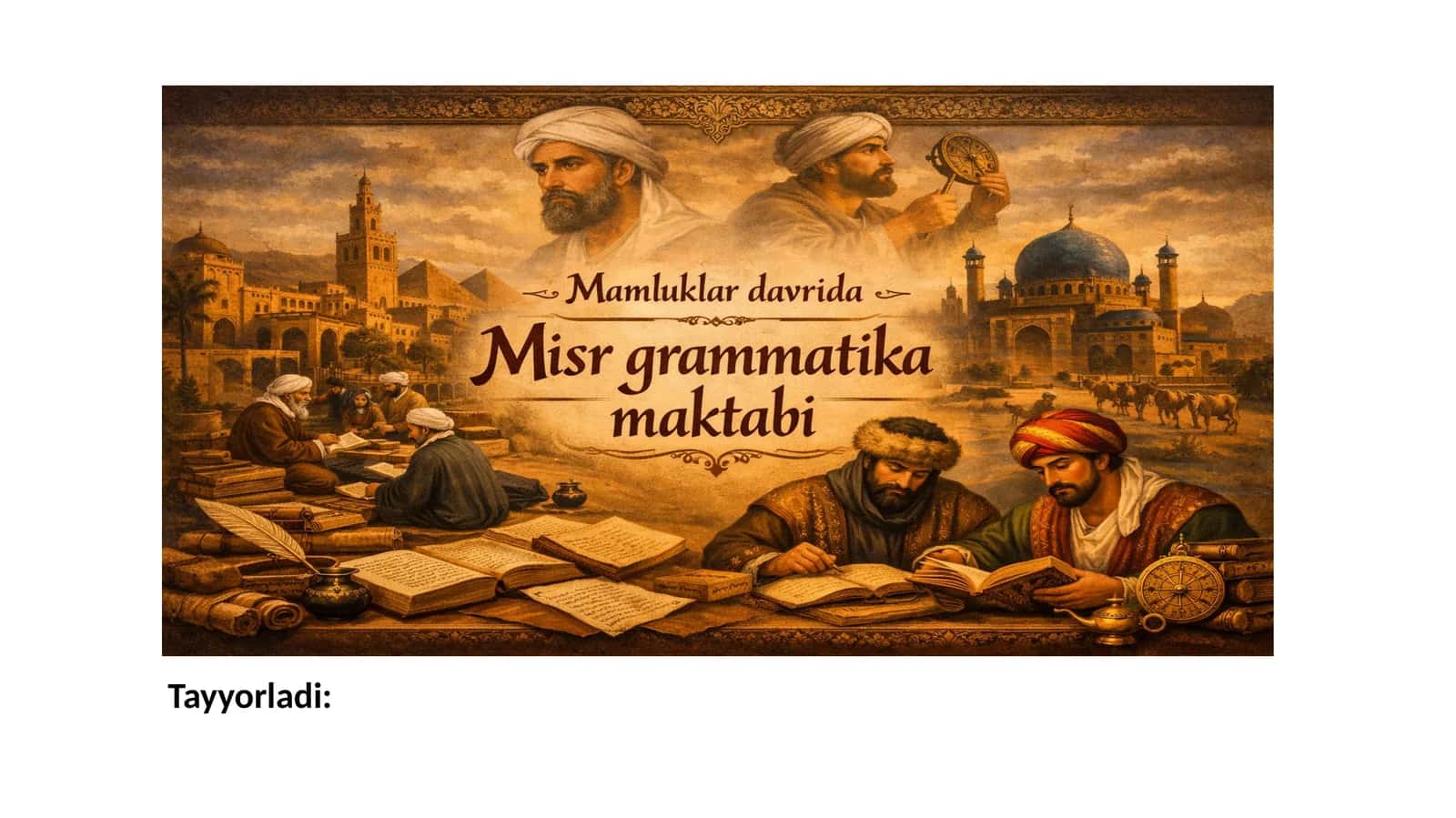 Mamluklar davridagi ilmiy-madaniy muhit