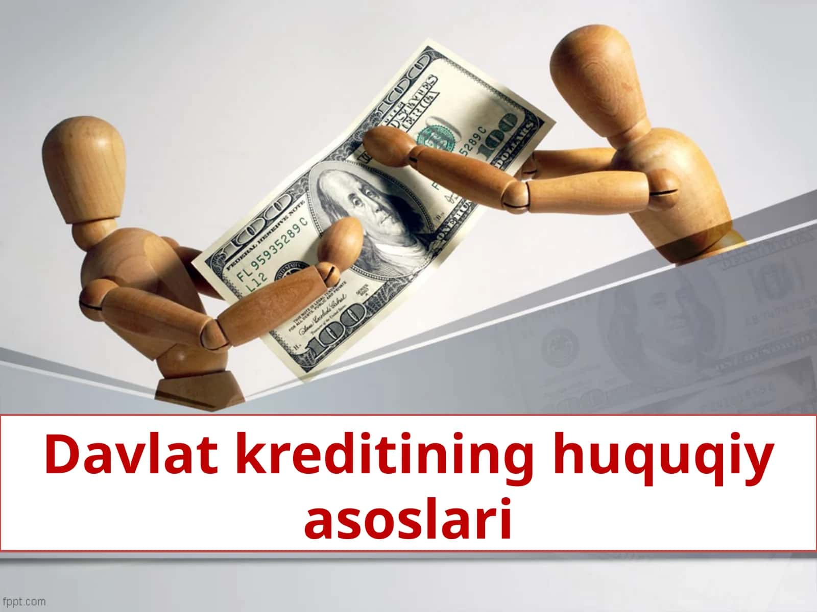 Davlat kreditining huquqiy asoslari