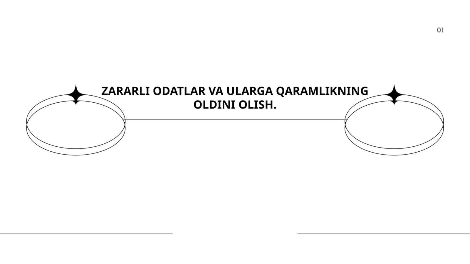 Zararli odatlar va ularga qaramlikning oldini olish
