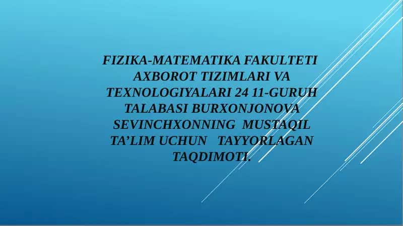 Tarmoq Adapterlari