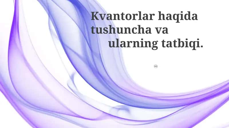 Kompyuter fanidagi qo'llanmalar