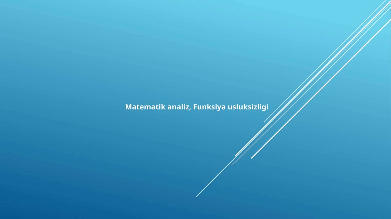 Funksiyaning uzluksizlik moduli
