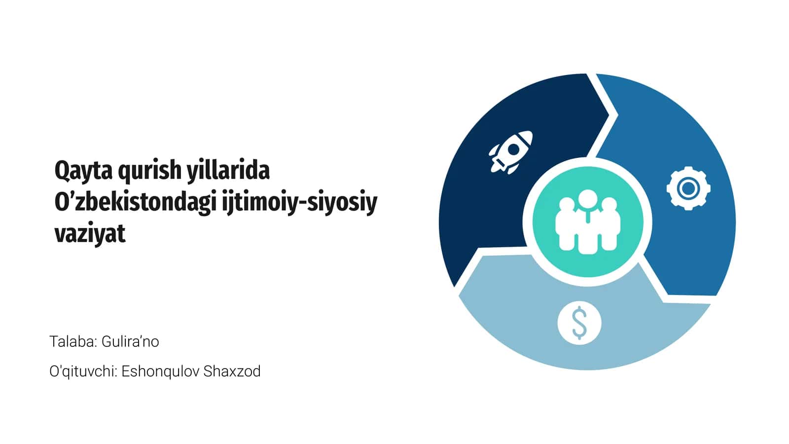 Qayta qurish yillarida O’zbekistondagi ijtimoiy-siyosiy vaziyat