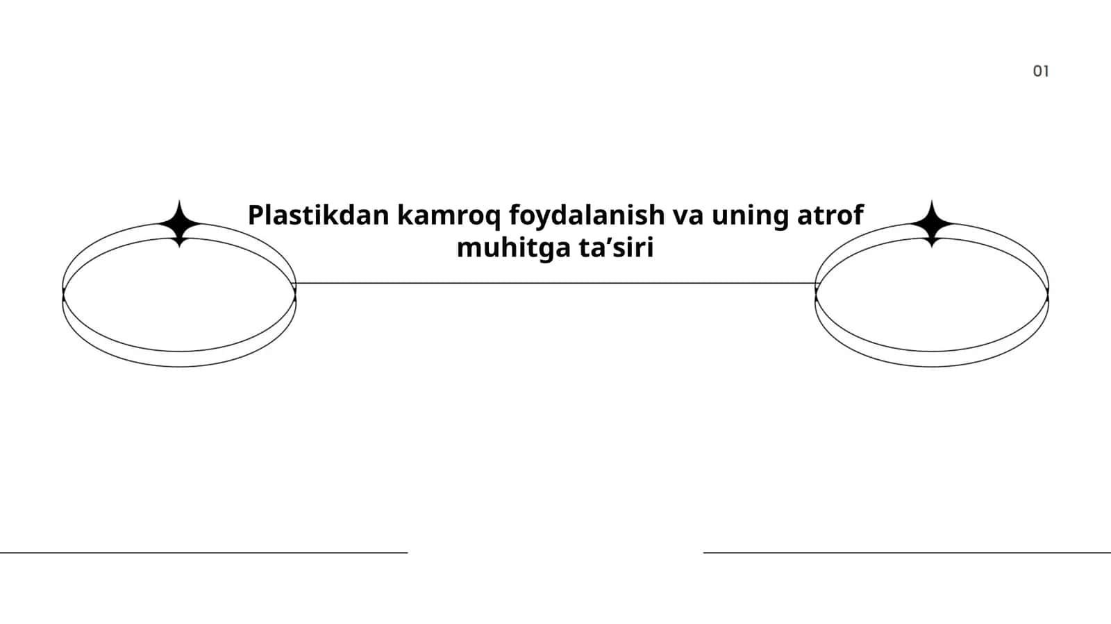 Plastikdan kamroq foydalanish va uning atrof muhitga taʼsiri