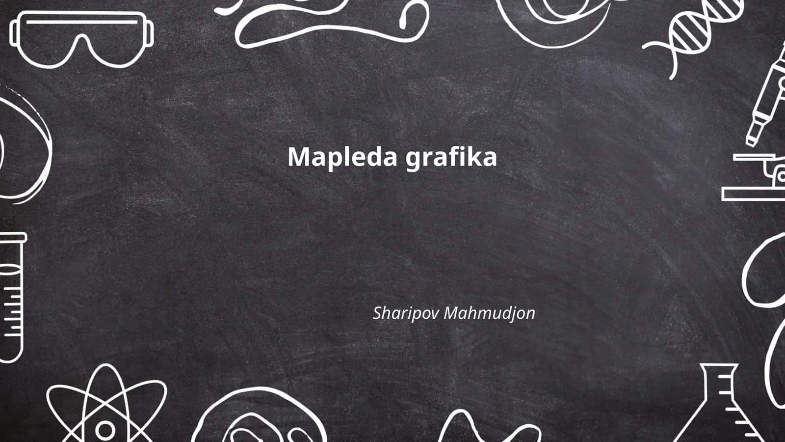 Mapleda grafika