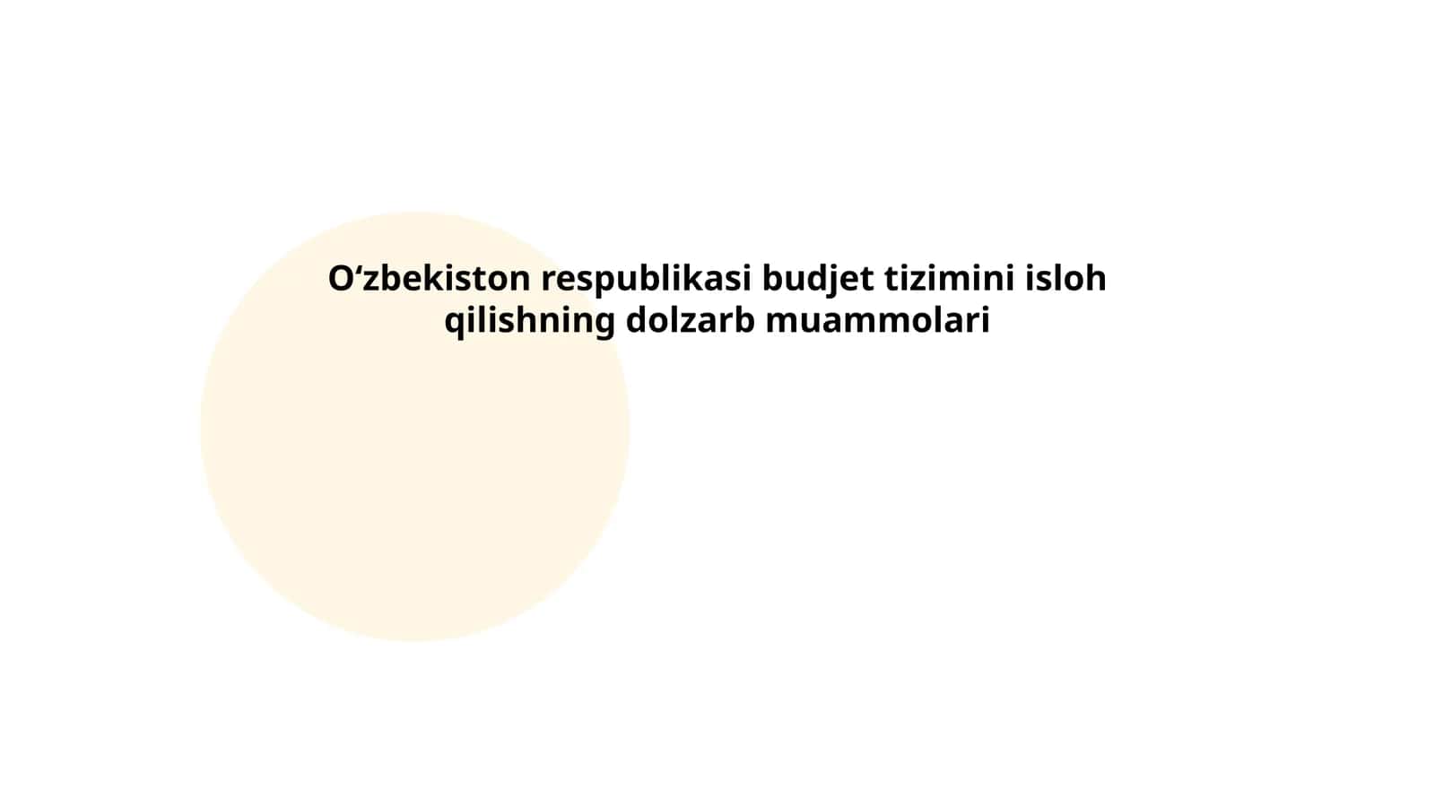 Budjet taqsimotining adolatliligi