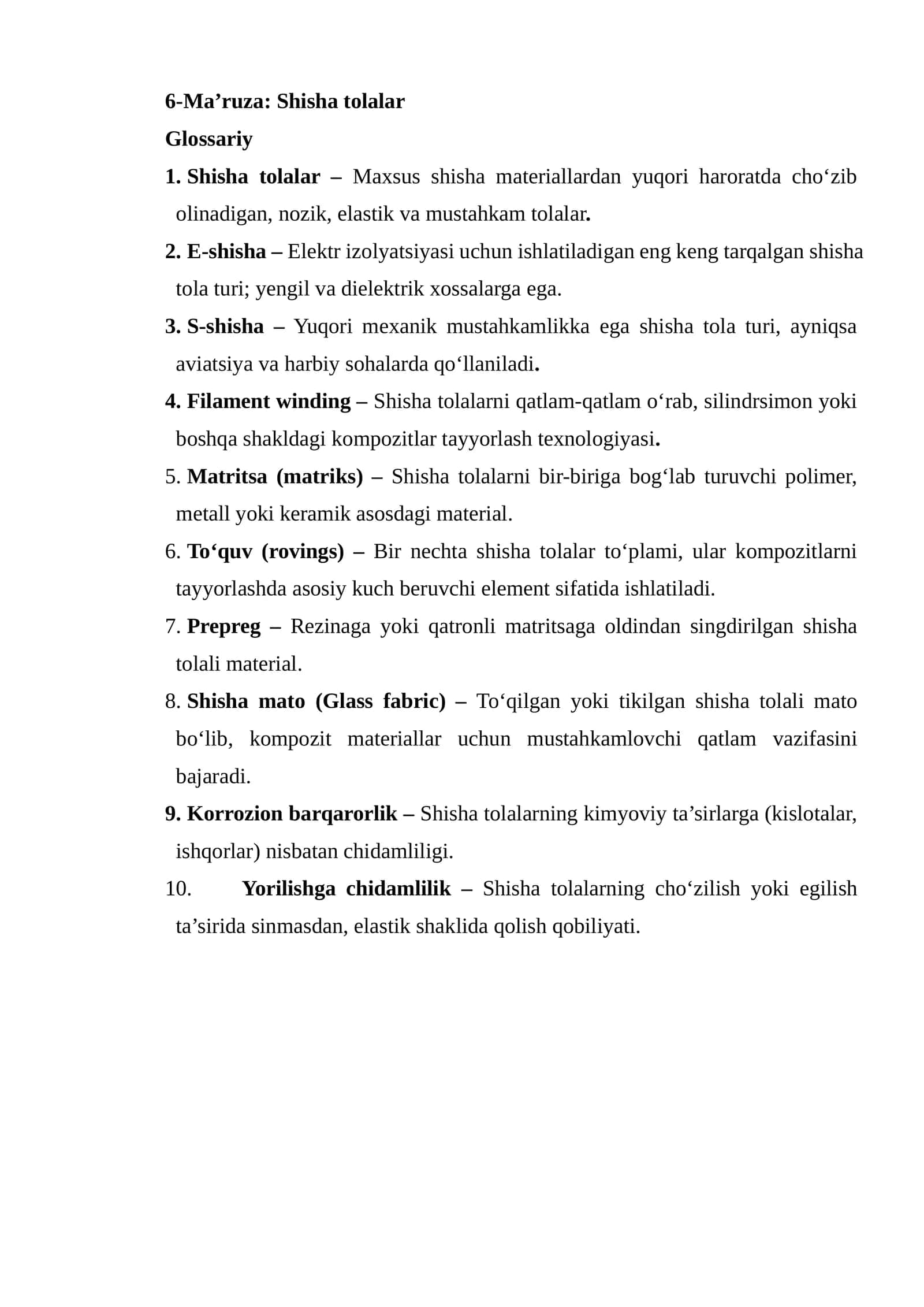 Shisha tolalar