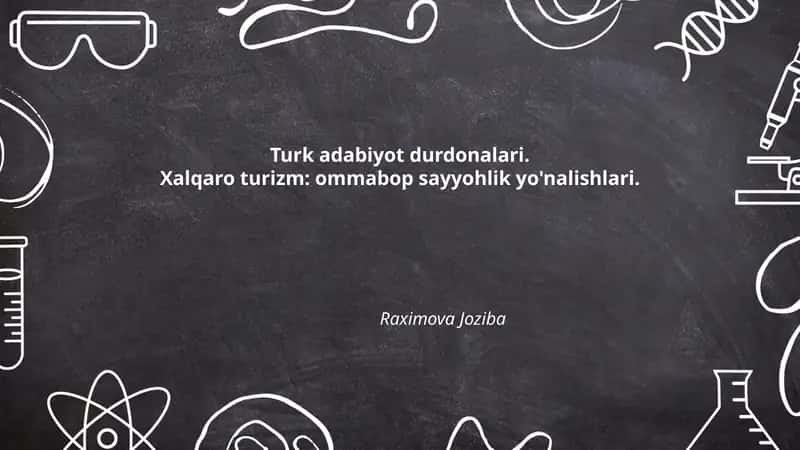 Turk adabiyot durdonalari