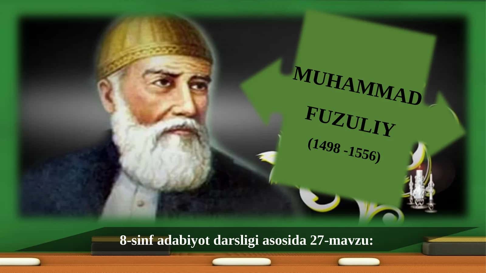 8-sinf Muhammad Fuzuliy