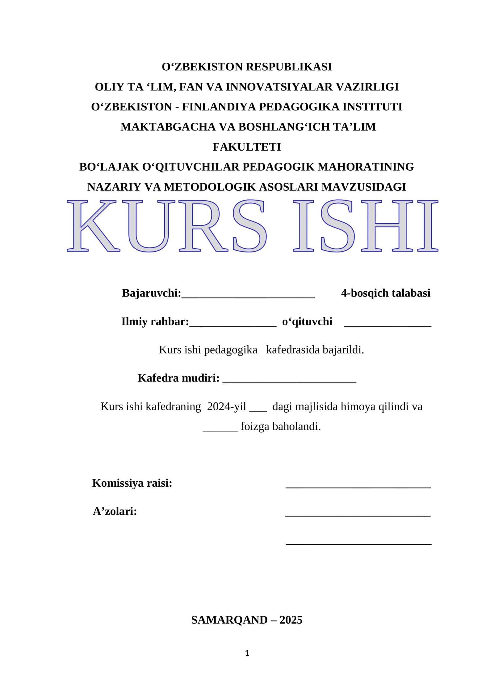 PEDAGOGIK TEXNOLOGIYANING NAZARIY ASOSLARI