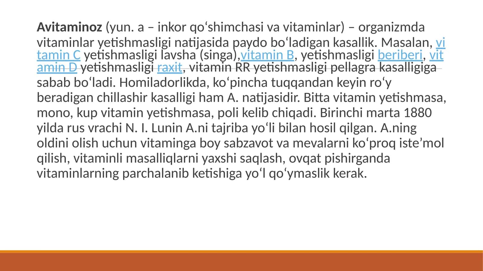 AVITAMINOZ