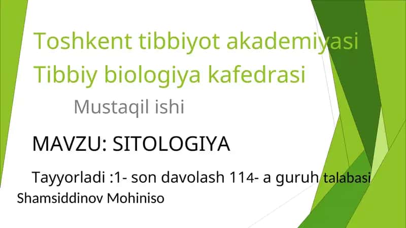 SITOLOGIYA