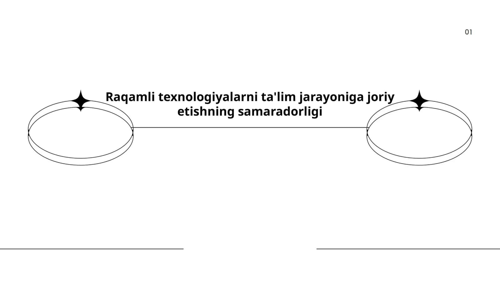 Raqamli texnologiyalarni ta'lim jarayoniga joriy etishning samaradorligi